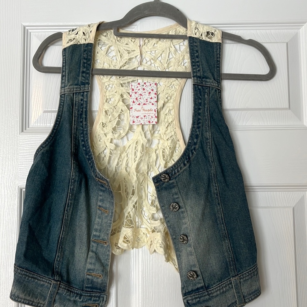 Free people vest size M